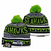 Seattle Seahawks Team Logo Knit Hat YD (11),baseball caps,new era cap wholesale,wholesale hats